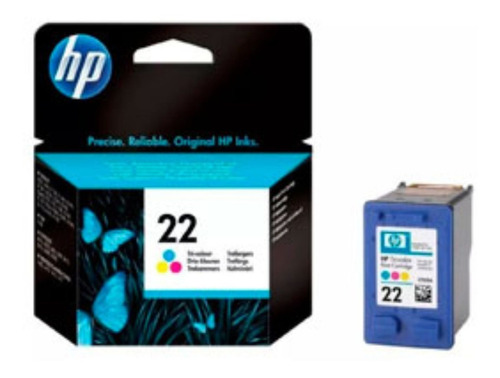 Cartucho Hp Original 22 Tricolor F2180 D1320 D2460 Sd99