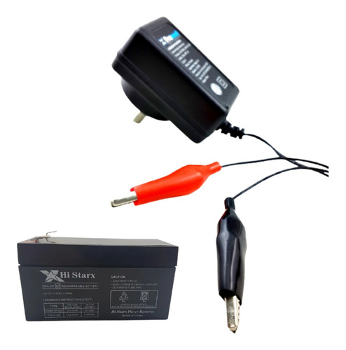 Kit Backup Ups Fuente Switching 12v 1.4a + Batería 12v/1,3a