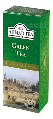 Te Ahmad Green Tea Caja X 25 Sobres Te Verde