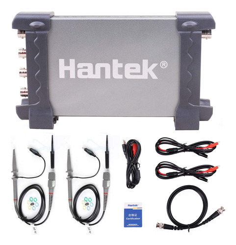 Hantek 6254bd 4-ch Osciloscopio Con Awg 250mhz 1gsa/s 8-pc S