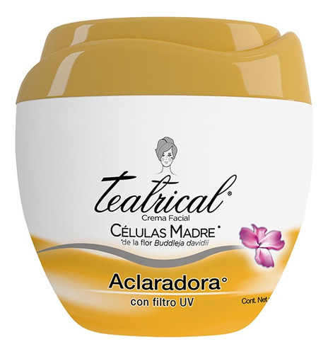 Teatrical Crema Facial Aclaradora Celulas Madre 200g