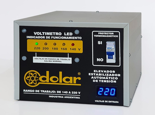 Elevadores Tensión Trifásica Automático Dolar 24kva (r 140v)