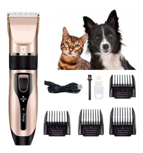 Máquina Tosa Profissional Cães E Gatos Cortes Perfeitos