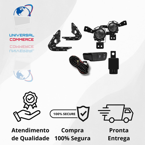 Kit Farol De Milha Completo Hyundai Hb20 2020 2021 2022