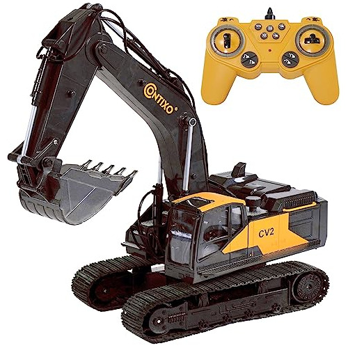 Excavadora De Control Remoto Rc Cv2, Vehículos De Cons...