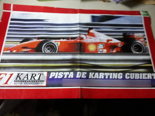Poster Doble Ferrari Y Michael Schumacher Ole