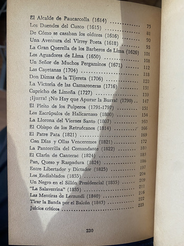 Tradiciones Peruanas Ricardo Palma 10 Edición 1968 (Usado)