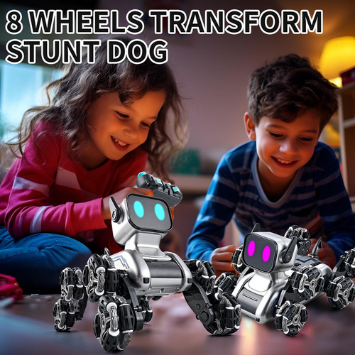 8wd Robot De Juguete Para Perros Y Niños De 6 A 13 Años