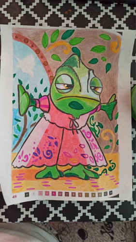 Imagen 6 de 9 de Colorea Y Descubre El Misterio Disney: Alicia Libro Tik Tok