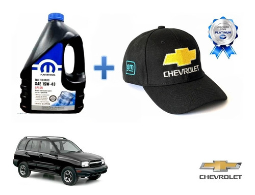 Garrafa Aceite Mopar + Gorra Chevrolet Tracker 1998 A 2008