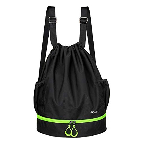 Mochila Deportiva Con Cordón, De Ryaco, Resistente Al Agua,