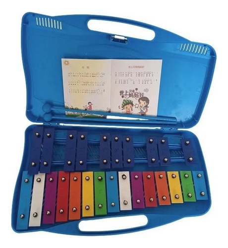 Percussão De Xilofone Profissional De 25 Notas Glockenspiel