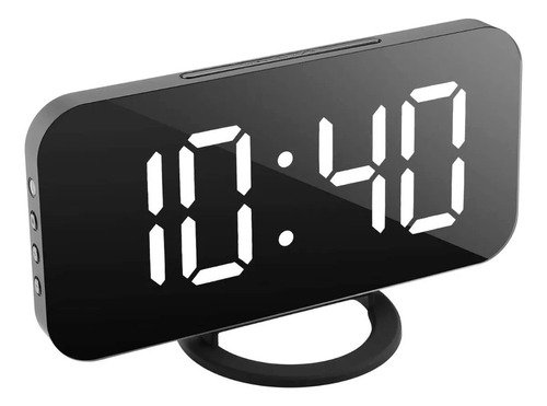 Reloj Despertador Digital Electrónico Alarma Led  Usb Dual