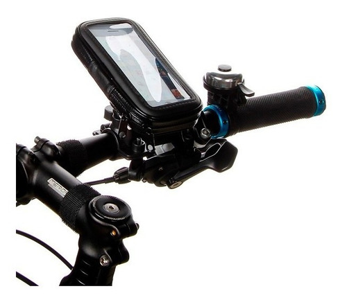 Soporte Celular Moto Bicicleta Resistente Agua iPhone Todos®