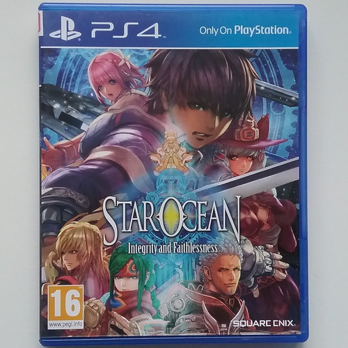 Star Ocean Ps4 Mídia Física Original Usado