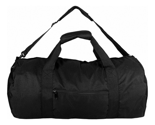 Maleta Bolsa Deportiva Mediana Negra Duffle Bag Wfs