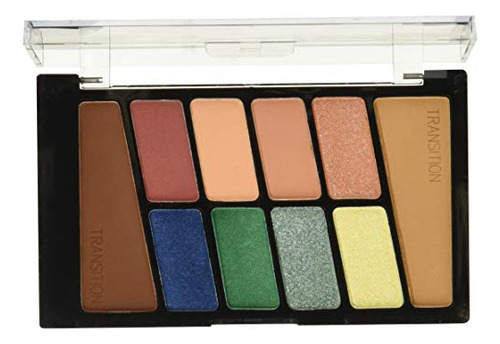 Paleta De Maquillaje De Sombras De Ojos De 10 Colores Wet N