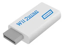 Comprar Adaptador Wii Conectar Hdmi 1080p Convertidor Audio Y Vídeo Blanco