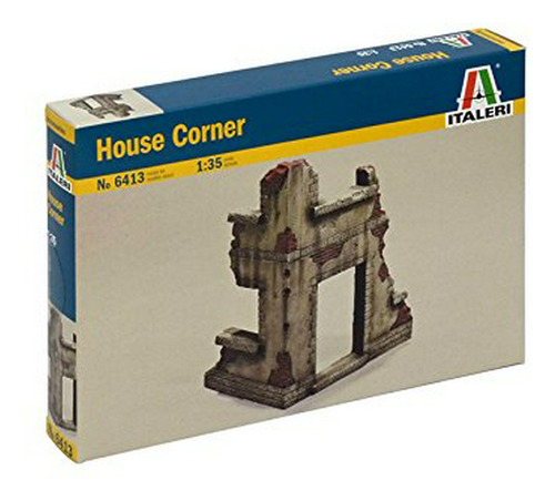 Italeri 6413s: 1:35 House Corner - Accesorio De Diorama