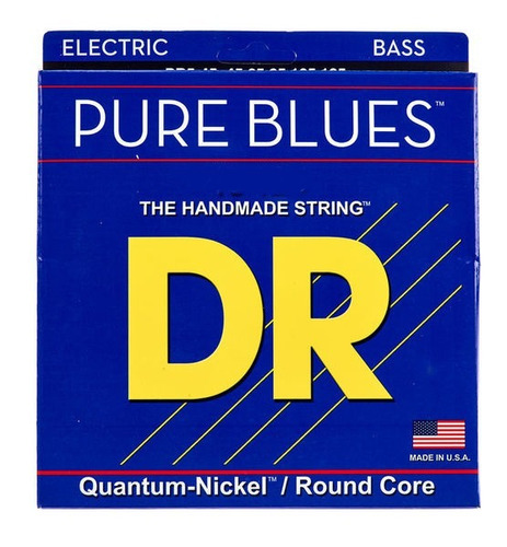 Encordado Dr Bajo Pure Blues 040-100 Pb 40 4 Cuerdas Envios 