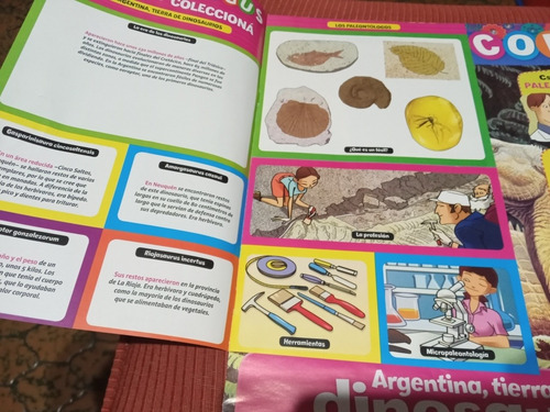 Suplemento Revista Genios Libro Para El Cole Los Dinosaurios (Usado)
