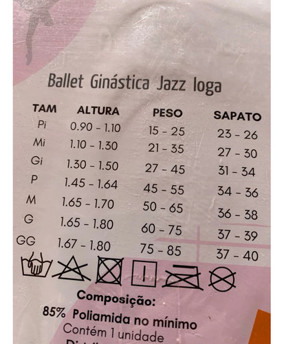 Kit Ballet Acessórios/ Faixinha + Redinha + Sapatilha + Meia