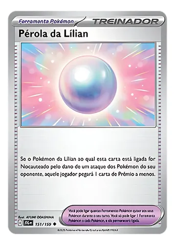 Box Pokémon Coleção De Torneios Lílian 8 Booster 35248 Copag