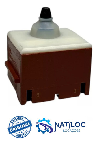 Interruptor Para Esmerilhadeira 9564 Dga504 Makita 650579-1