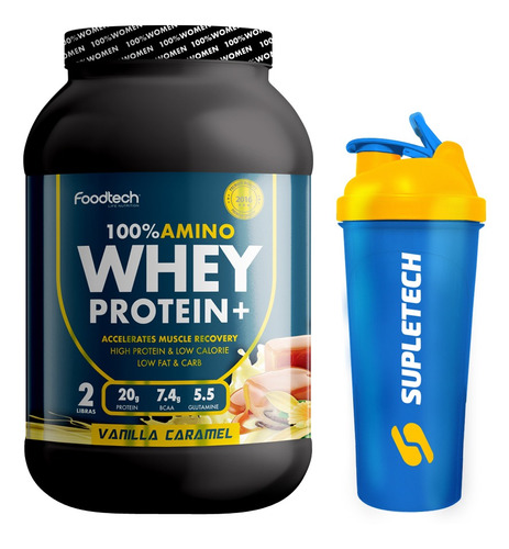 Amino Whey Protein 2 Lb + Shaker De Regalo