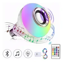 Comprar Naiwant Foco Bocina Bluetooth 12w Rgb Bombilla Led Inteligente Luz Blanca Cadena De Luces De Colores De 2 M Para Bricolaje, Fiestas Y Decoración Del Cuarto Hogar Luz Foco Bocina