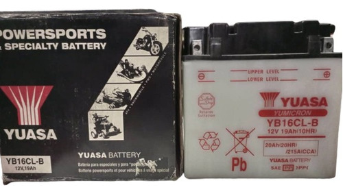Bateria Yuasa  Yb16cl-b 12v-19ah