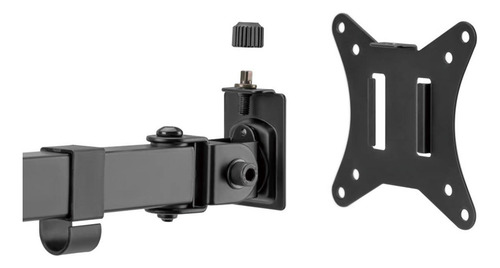Suporte Para 2 Monitores De 17 A 32 Vertical Ou Horizontal
