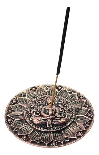 Buda Meditacion Porta Incienso Energetico Prosperidad Salud