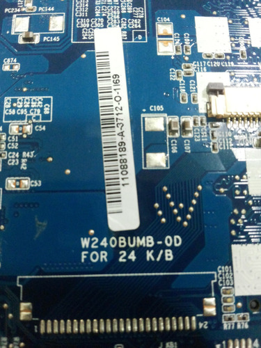 Placa Mae Nova Positivo Sim+ 2000 6-71-w2400-d03 Gp