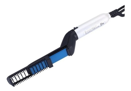 Prancha Fios Barba E Cabelo Chapinha Pente Escova Cerâmica