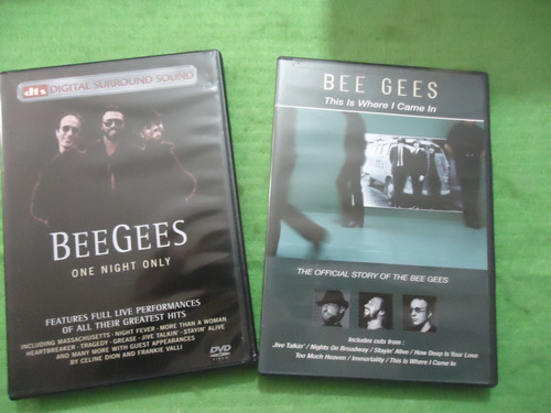 Bee Gees One Night Only Y The Official Story Dvd
