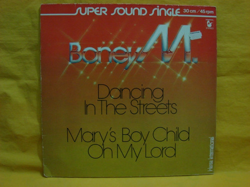 Vinilo Boney M. Dancing In The Streets Mary's Boy C Single