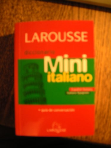 Libro Larousse Diccionario Mini Italiano + Guía De Conversac