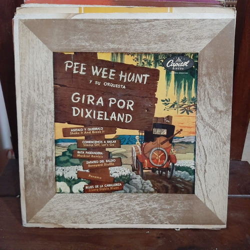 Vinilo Microsurco Pee Wee Hunt Gira Por Dixieland Vm1 