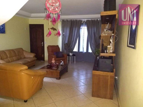 Imagem 2 de 12 de Sobrado Com 3 Dormitórios À Venda, 254 M² Por R$ 650.000,00 - Parque Oratório - Santo André/sp - So0551