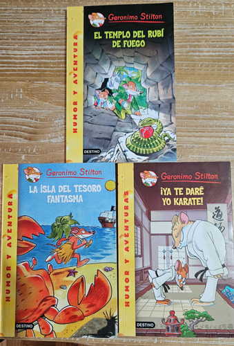 Geronimo Stilton 37, 42 Y 48