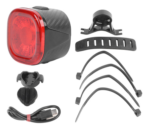 Bicicleta Trasera Con Sensor De Freno Ipx6, Led Impermeable