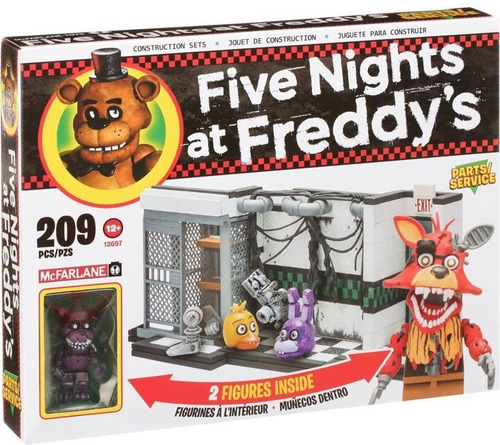 Five Nights At Freddys - Constructions Set - Mcfarlane - 