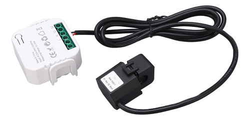 Medidor De Energia Monofásico Preto Preto Wifi Monitor Smart
