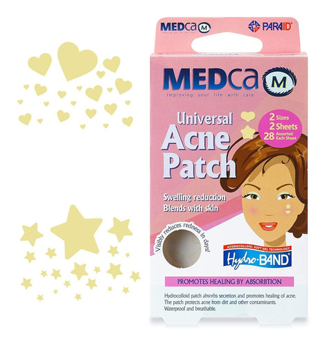 Cubierta Absorbente Universal Para Acne Medca Con Forma De 