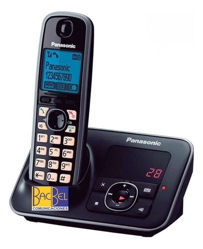 Panasonic - Teléfono Inalámbrico Kx-tg3721 Con Contestadora