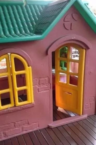 Imagen 7 de 10 de Casita Casa Del Bosque Juguete Rotoys Niños Plastico Int/ext