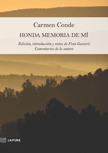 Libro Honda Memoria De Mã - Conde, Carmen