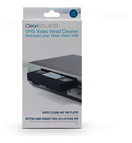 Limpiador De Cabezales De Video Cleandr Vhs, Tecnologia Sec