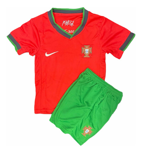 Jersey Portugal Para Niño 2024 Eurocopa 4 Años